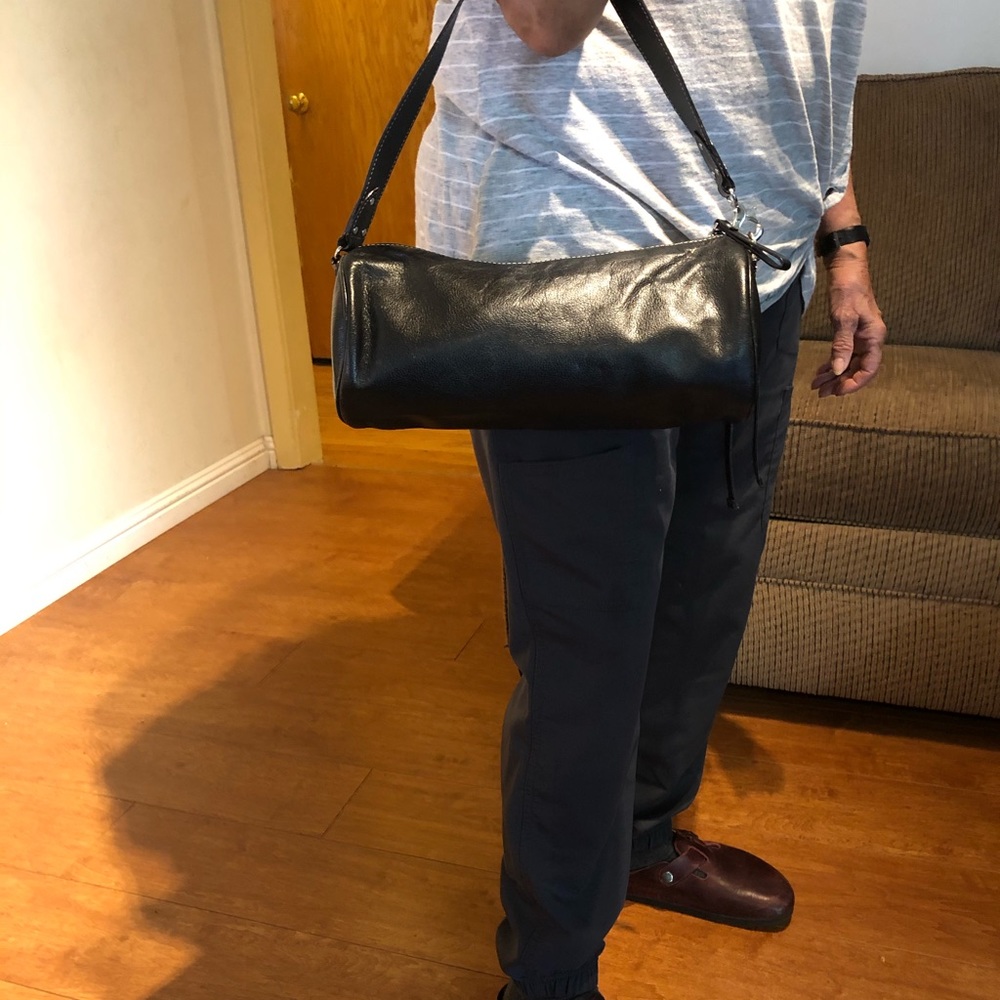 Black Kate Spade leather bag